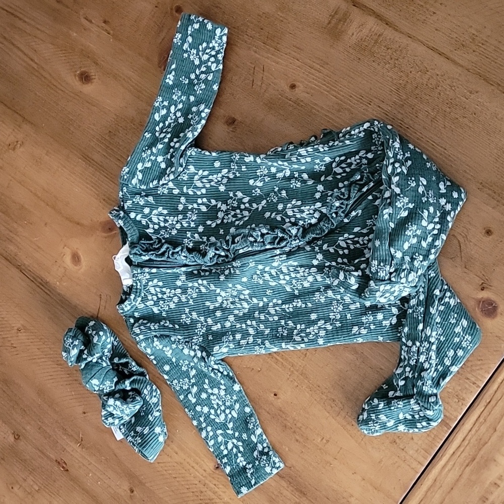 Jessica Simpson Footed Onesie